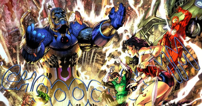 Image de la Justice League contre Darkseid