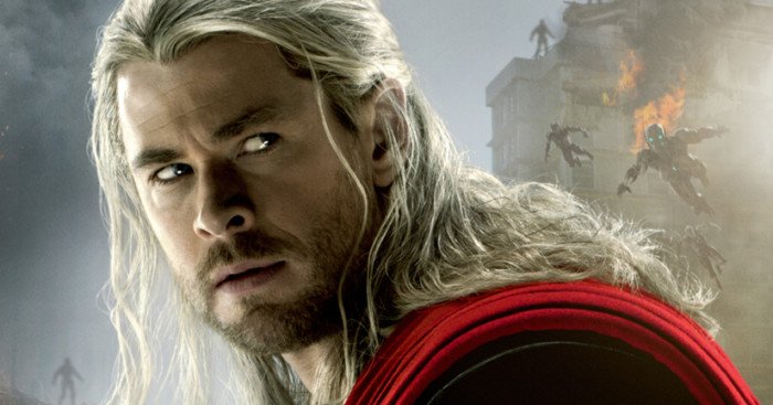 Affiche du film Avengers: l’Ère d’Ultron écrit et réalisé par Joss Whedon avec Thor
