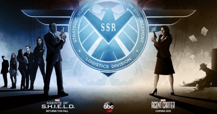 Poster SDCC avec Les Agents du SHIELD et Agent Carter