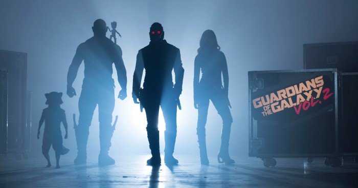 Première photo officielle de Les Gardiens de la Galaxie Vol. 2 avec la bande au complet