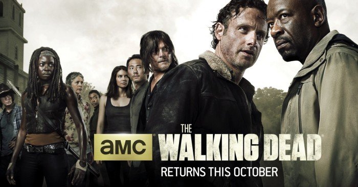 Bannière de la saison 6 de The Walking Dead