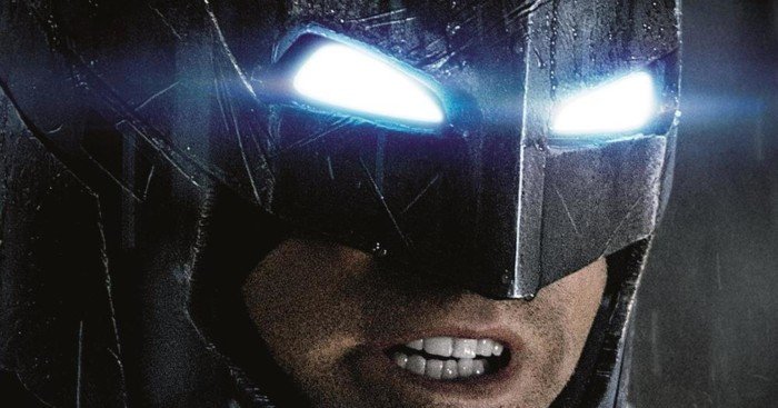 Poster inutilisé de Batman v Superman: Dawn of Justice avec Batman