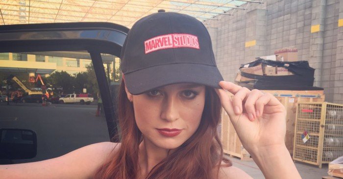 Photo pour annoncer Brie Larson en Captain Marvel