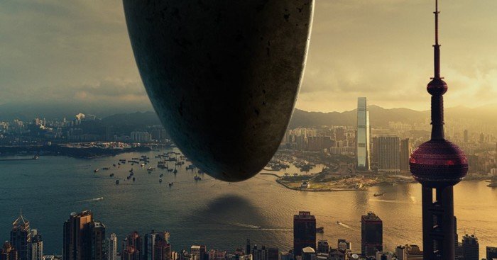 Poster teaser Premier Contact (Arrival en VO)