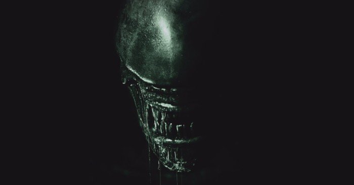 Poster teaser d'Alien: Covenant avec la tagline 'Run'
