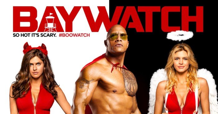 Image de Baywatch avec Alexandra Daddario, Dwayne Johnson et Kelly Rohrbach