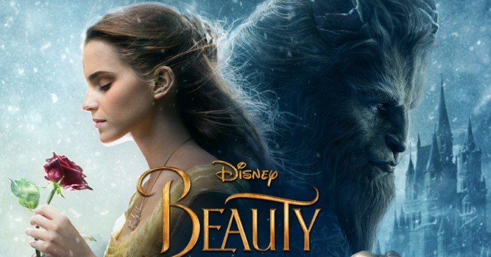 Poster international de La Belle et La Bête réalisé par Bill Condon