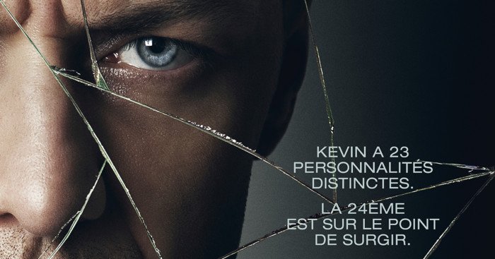 Affiche française du film Split avec James McAvoy