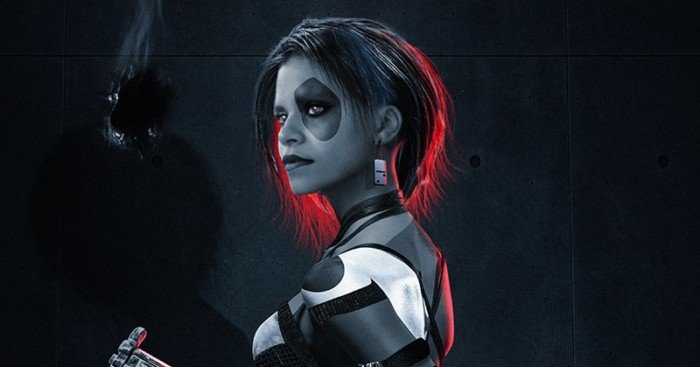 Fan art pour Deadpool 2 avec Zazie Beetz dans le rôle de Domino par BossLogic
