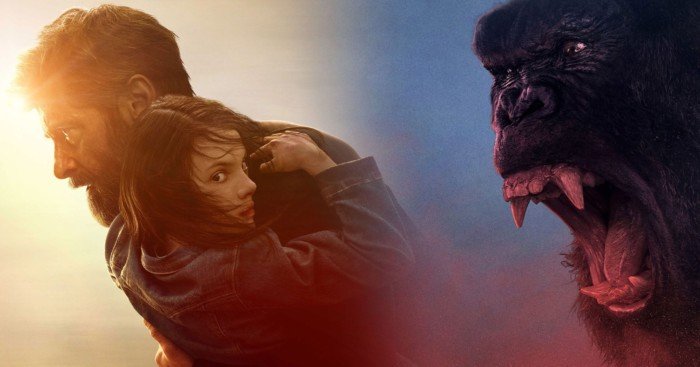 Image mash-up entre Logan et Kong: Skull Island