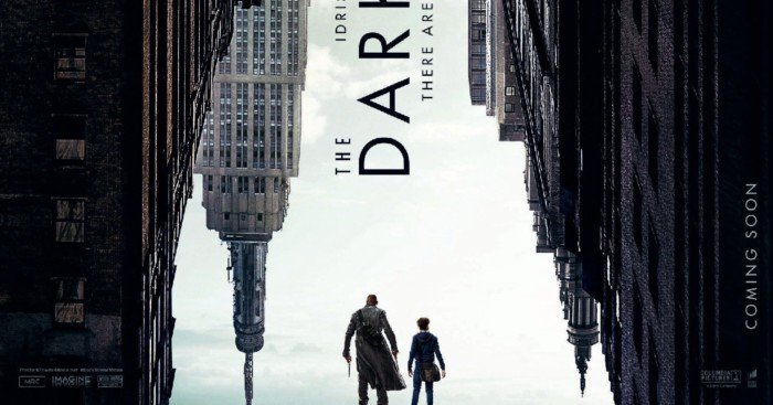 Poster teaser de La Tour Sombre avec Idris Elba, Matthew McConaughey et Tom Taylor