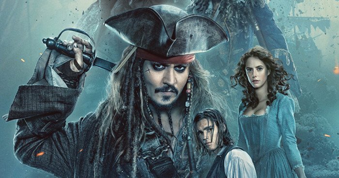 Affiche française du film Pirates des Caraïbes: La Vengeance de Salazar