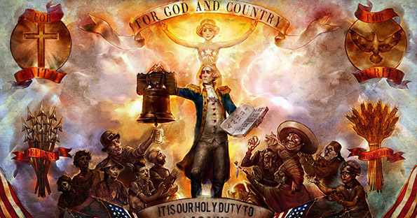 Bannière du jeu vidéo Bioshock Infinite