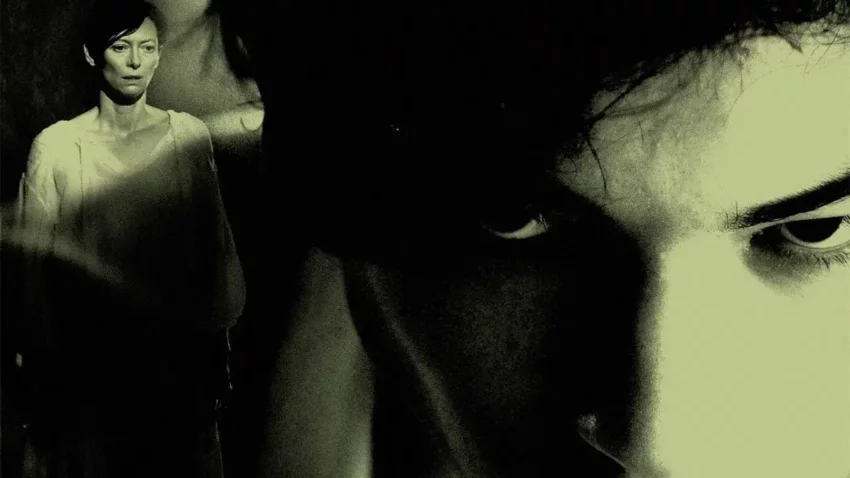 Bannière du film We Need to Talk About Kevin réalisé par Lynne Ramsay avec Tilda Swinton.