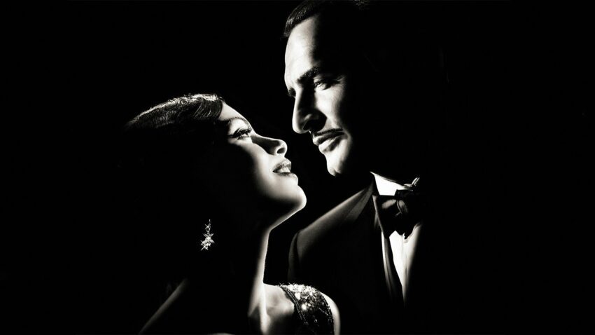 Bannière du film The Artist écrit et réalisé par Michel Hazanavicius avec Jean Dujardin, Bérénice Bejo, John Goodman, James Cromwell, Penelope Ann Miller et Malcolm McDowell