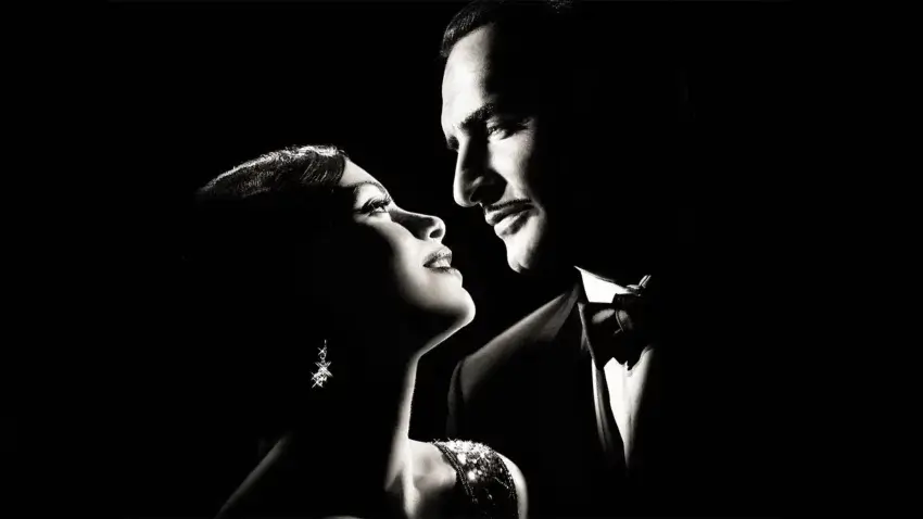 Bannière du film The Artist écrit et réalisé par Michel Hazanavicius avec Jean Dujardin, Bérénice Bejo, John Goodman, James Cromwell, Penelope Ann Miller et Malcolm McDowell.