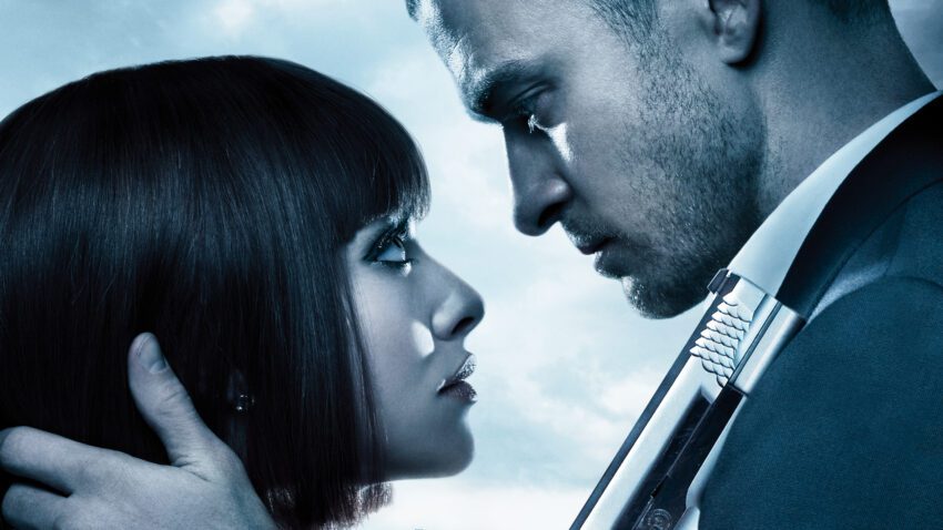 Bannière du film Time Out écrit et réalisé par Andrew Niccol avec Amanda Seyfried et Justin Timberlake
