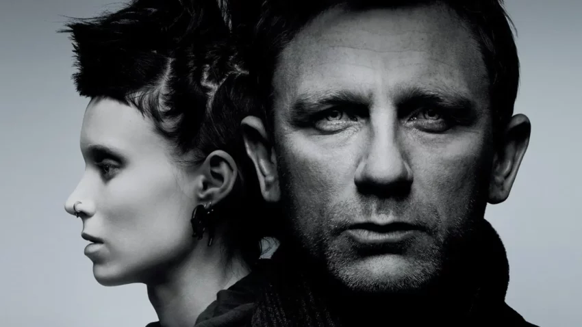 Bannière française du film Millénium: Les hommes qui n'aimaient pas les femmes.