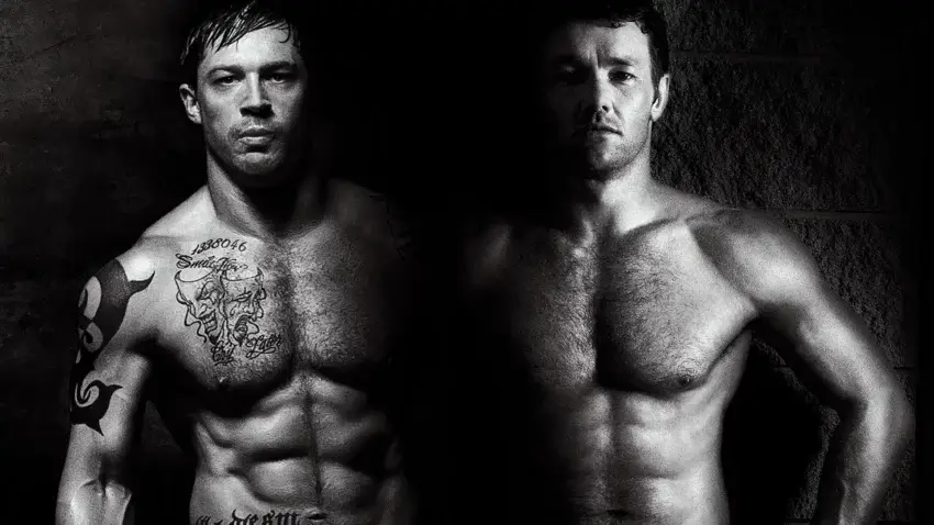 Bannière du film Warrior réalisé par Gavin O’Connor avec Joel Edgerton et Tom Hardy.