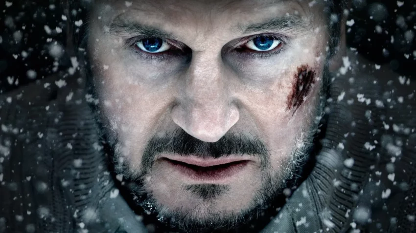Bannière du film Le Territoire des Loups (The Grey) réalisé par Joe Carnahan avec Liam Neeson.