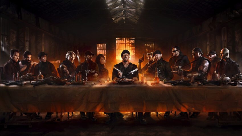 Bannière du film Expendables 2 réalisé par Simon West