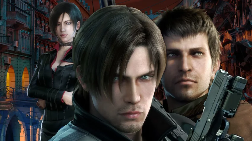 Bannière pour la critique et le test blu-ray de Resident Evil: Damnation