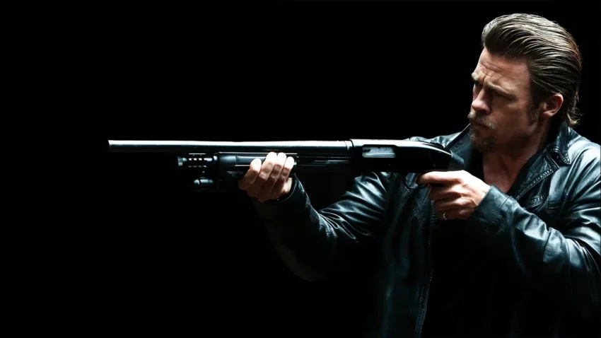 Bannière du film Cogan - Killing Them Softly avec Brad Pitt.