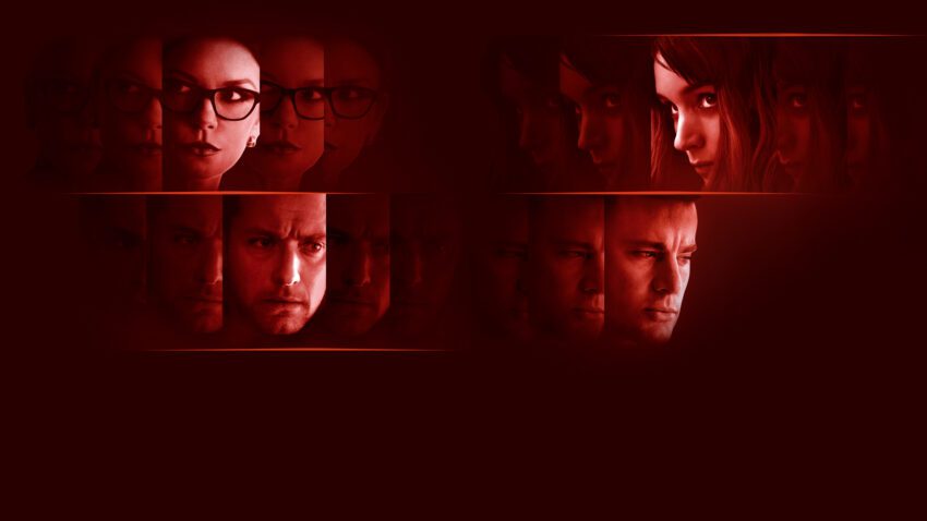 Bannière du film Effets secondaires avec Rooney Mara, Channing Tatum, Jude Law et Catherine Zeta‑Jones