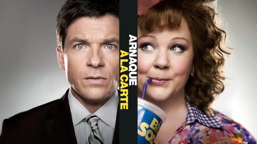 Bannière du film Arnaque à la carte réalisé par Seth Gordon avec Melissa McCarthy et Jason Bateman.