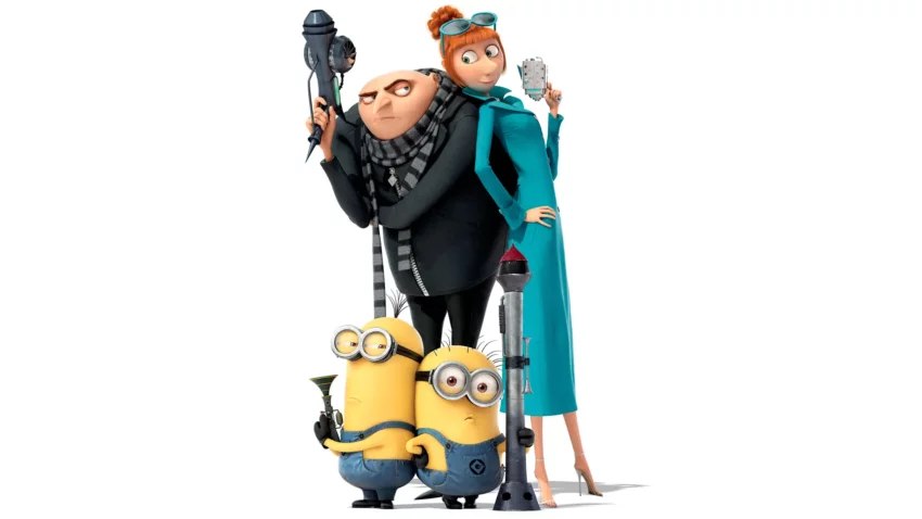 Bannière du film Moi, moche et méchant 2 réalisé par Chris Renaud et Pierre Coffin.