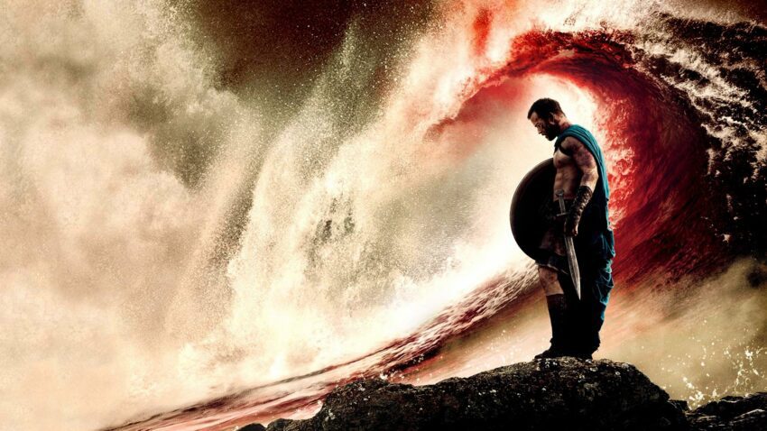 Bannière du film 300 : La Naissance d’un Empire réalisé par Noam Murro avec Lena Headey, Eva Green, Rodrigo Santoro, Jack O’Connell, Sullivan Stapleton, David Wenham