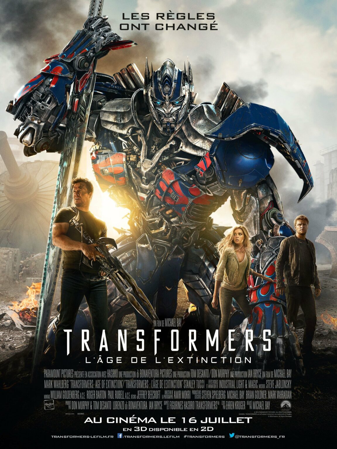 Transformers L âge De L Extinction Distribution
