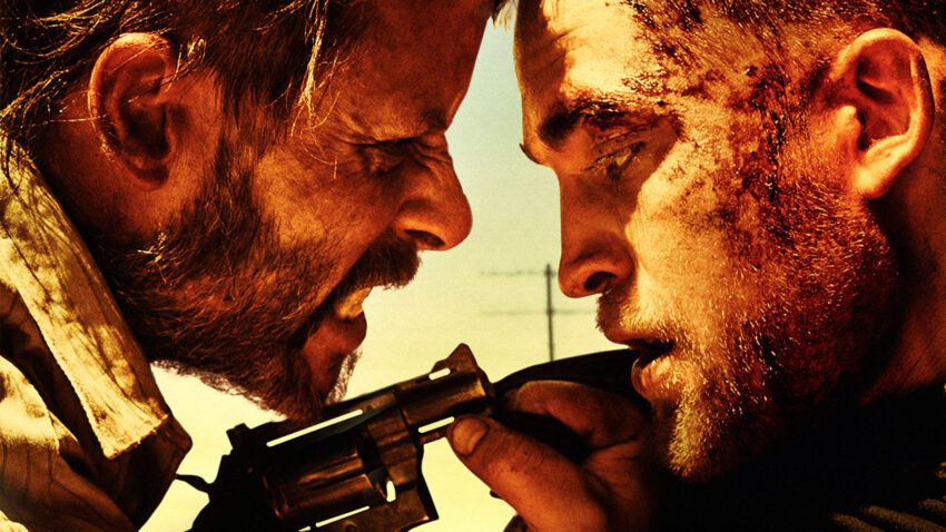 Bannière du film The Rover réalisé par David Michôd en 2014 avec Guy Pearce et Robert Pattinson
