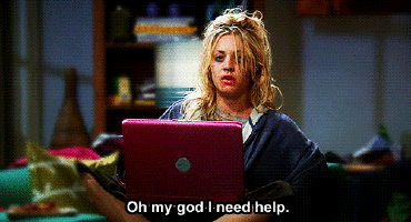 Gif Animé de The Big Bang Theory avec Penny