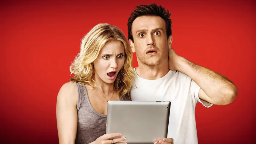 Bannière du film Sex Tape avec Cameron Diaz et Jason Segel.