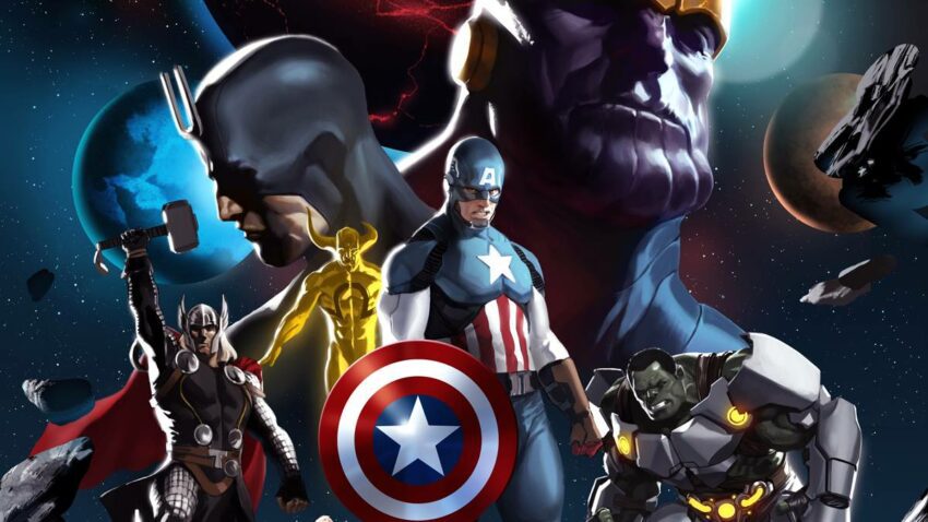 Couverture de Marvel Infinity 1 (Djurdjevic Variant)
