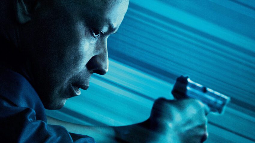Bannière du film Equalizer réalisé par Antoine Fuqua avec Denzel Washington