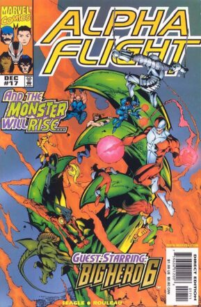 Couverture d'Alpha Flight Vol 2 17