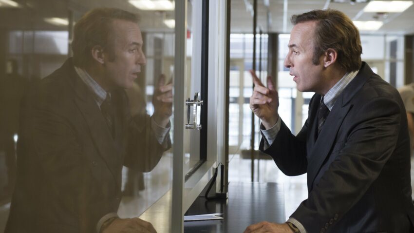 Photo du premier épisode de Better Call Saul, la série créée par Vince Gilligan et Peter Gould avec Bob Odenkirk