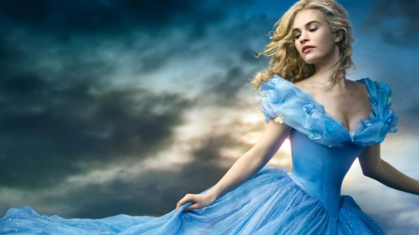 Bannière de Cendrillon réalisé par Kenneth Branagh avec Lily James