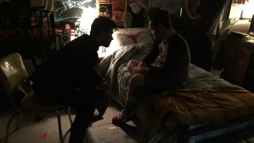 Photo de la série Preacher créée par Seth Rogen, Sam Catlin et Evan Goldberg avec Dominic Cooper et Ian Colletti