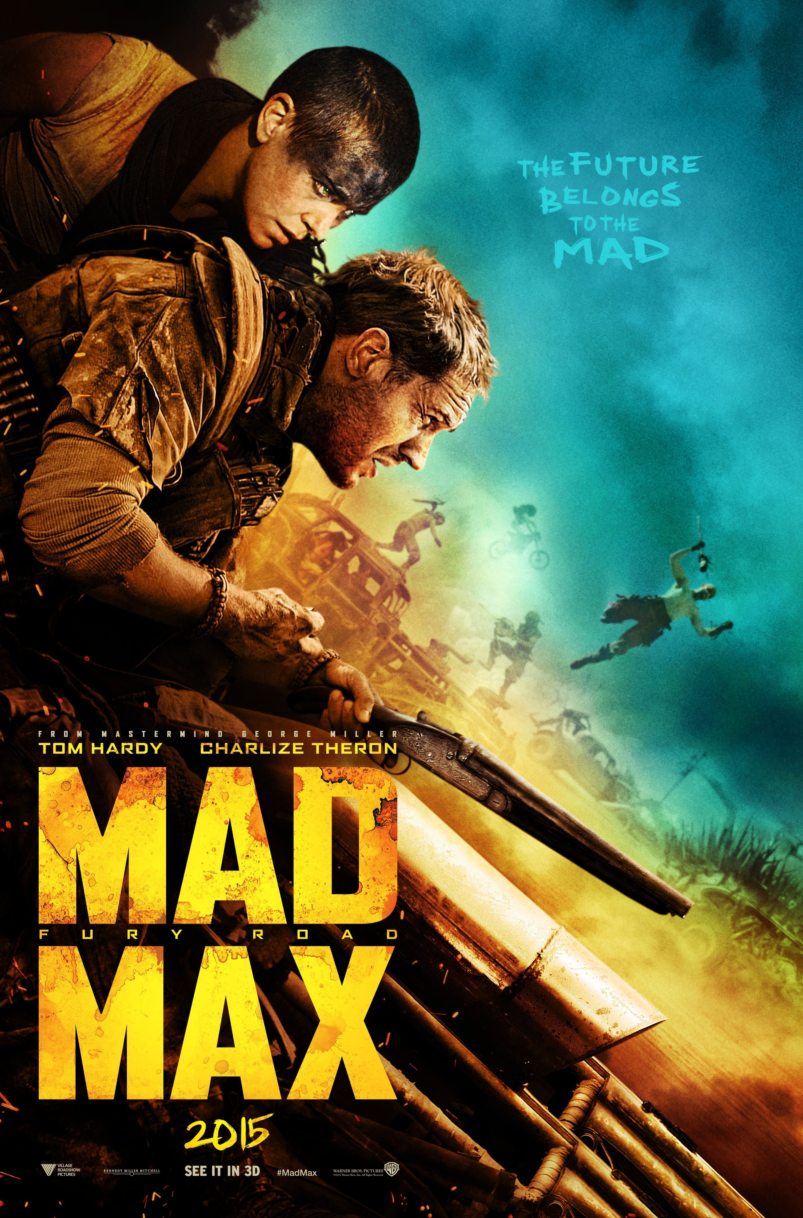 Poster : Mad Max: Fury Road (Tom Hardy et Charlize Theron)
