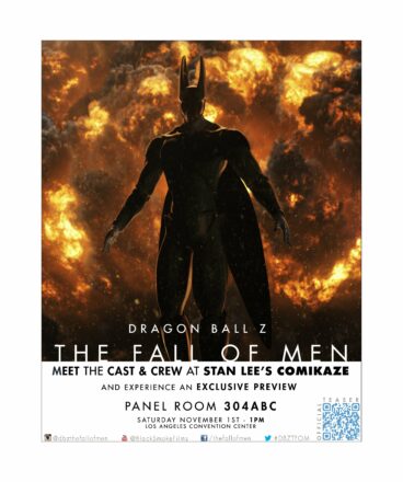 Poster de Dragon Ball Z - The Fall of Men par Yohan Faure et Vianney Griffon