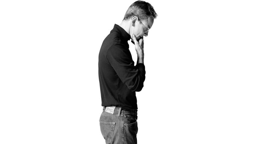 Bannière du film Steve Jobs avec Michael Fassbender