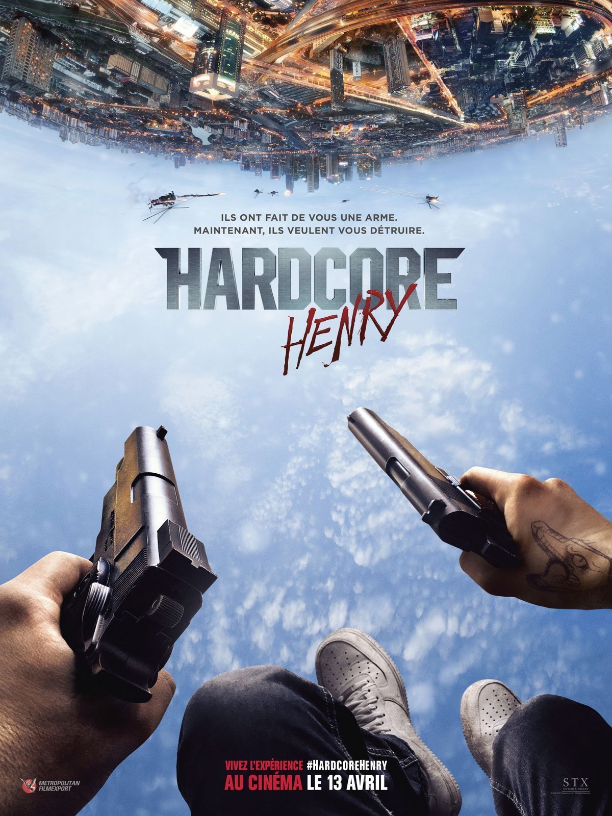 Affiche : Hardcore Henry (France)