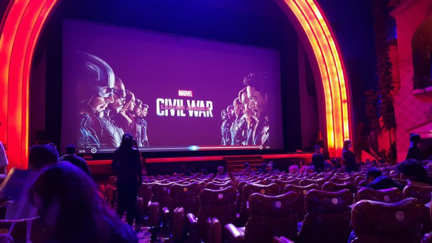 Photo de l'avant-première française au Grand REX de Captain America: Civil War