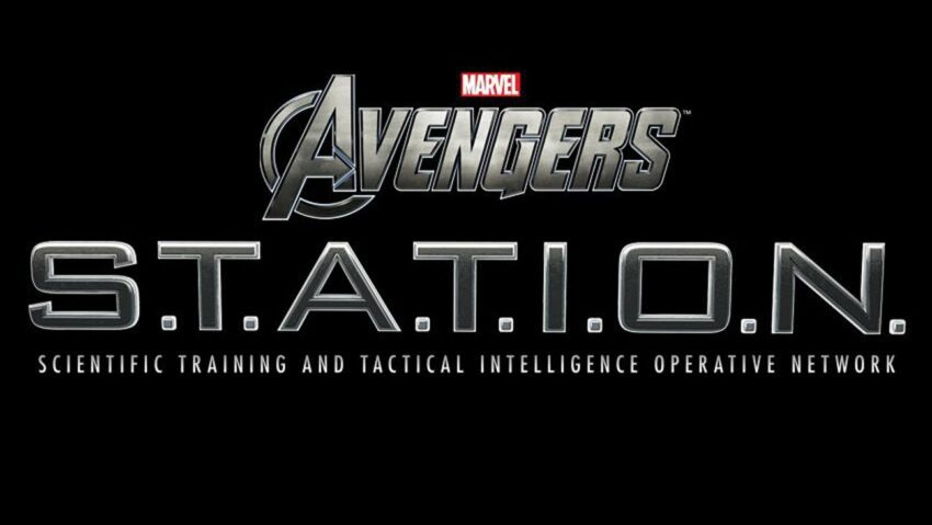 Logo de Marvel Avengers S.T.A.T.I.O.N.