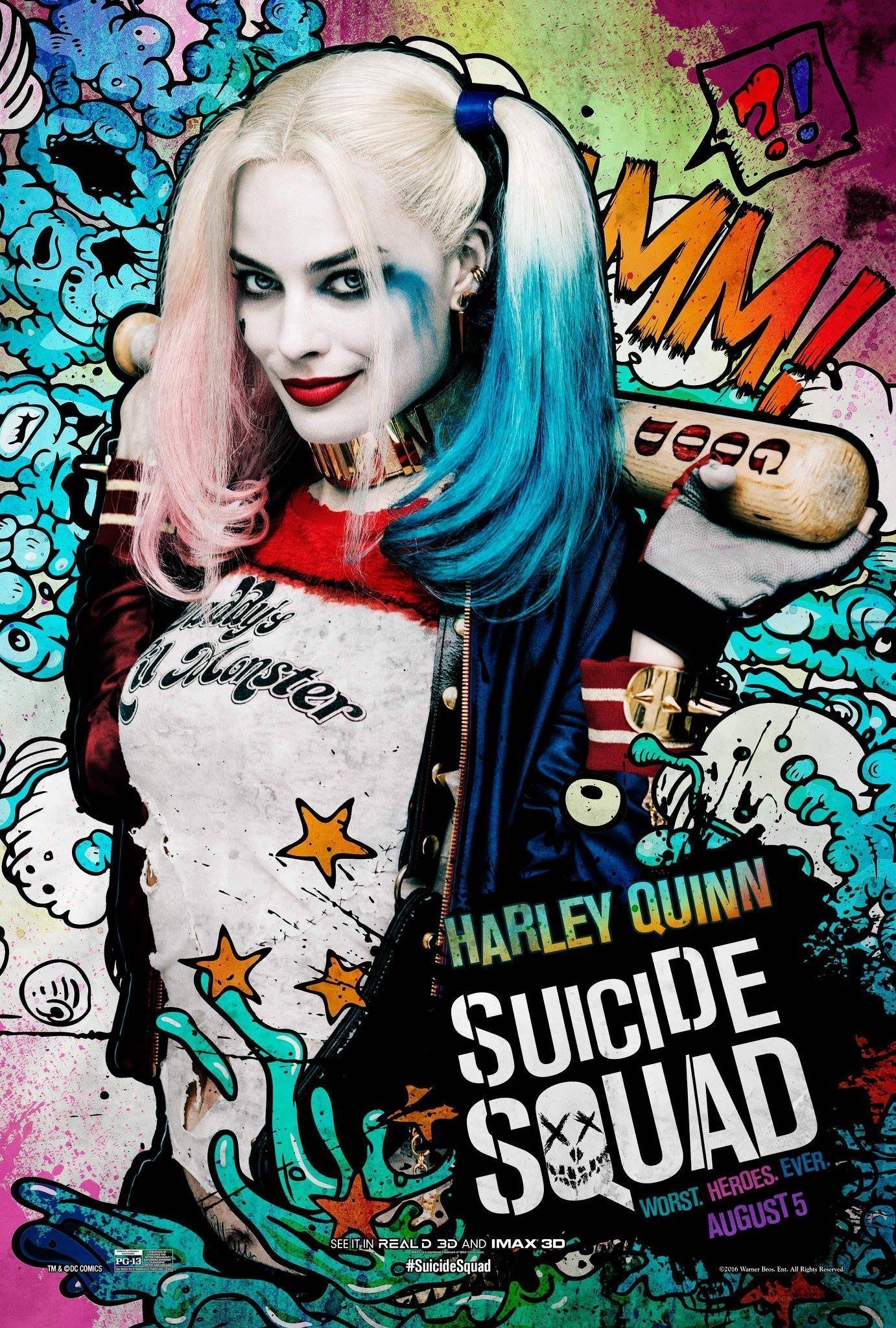 Poster : Suicide Squad (Harley Quinn)