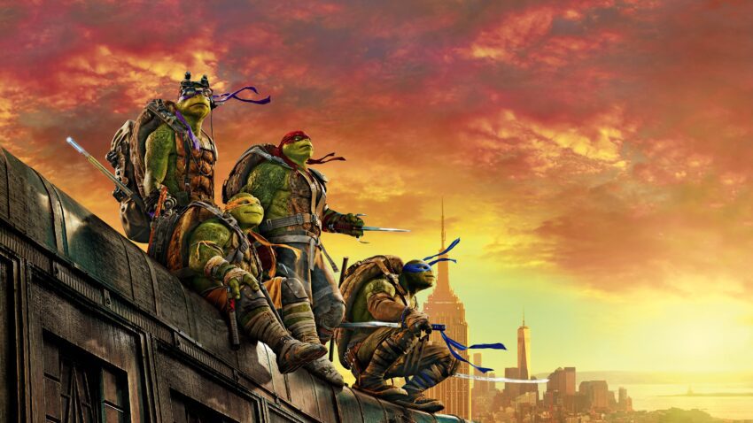 Bannière du film Ninja Turtles 2 (2016) réalisé par Dave Green