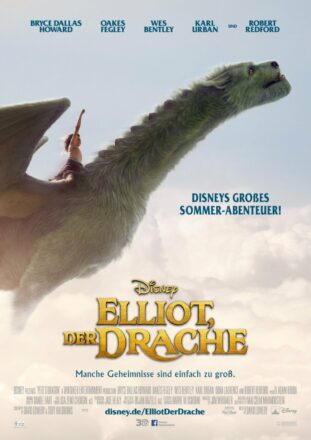 Poster allemand de Peter et Elliott le dragon